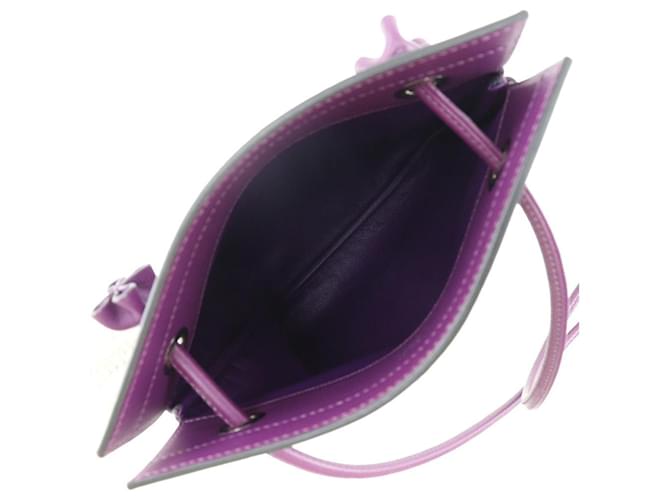Hermès Borsa a spalla mini Aline Hermes viola Porpora - vista 5