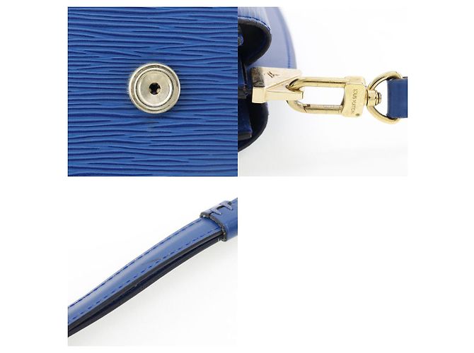 Borsa a Spalla Grenelle in Pelle Epi Louis Vuitton Blu - vista 8