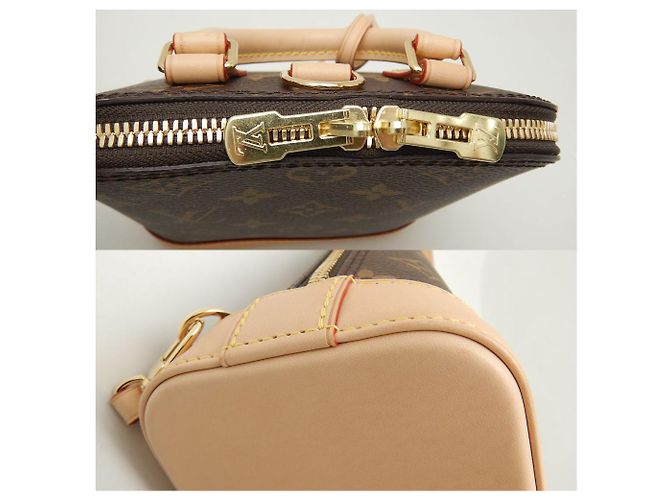 Louis Vuitton Monogram Alma Rucksack M47132 Braun - Ansicht 2