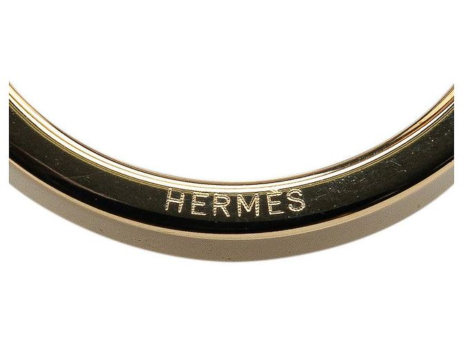 Ring Hermès Anello per sciarpa Hermes Cosmos placcato oro D'oro - vista 4