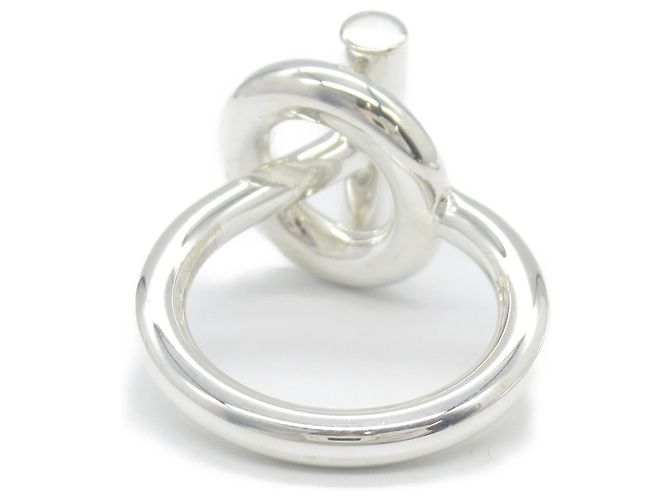 Ring Hermès Bague Escape en argent 925 Hermes Argenté - vue 3