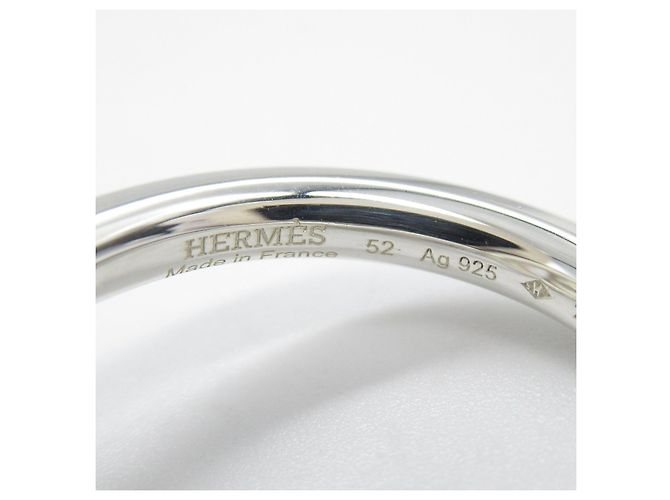 Ring Hermès Bague Escape en argent 925 Hermes Argenté - vue 4