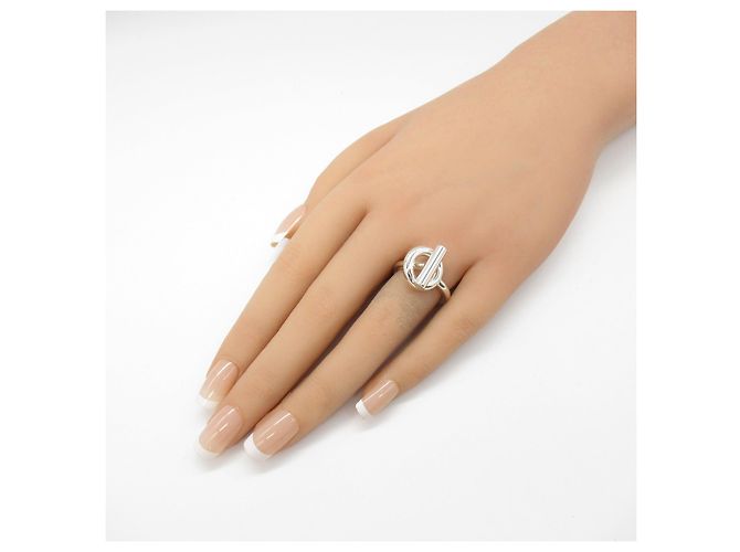Ring Hermès Bague Escape en argent 925 Hermes Argenté - vue 7