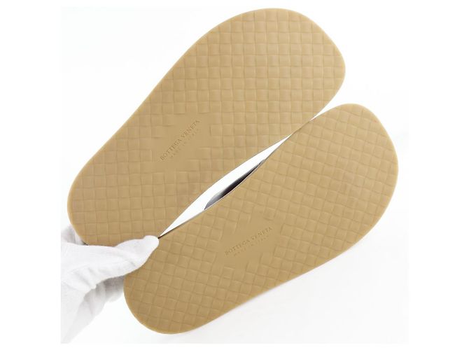 Sandali in pelle Bottega Veneta 565643 Marrone - vista 6