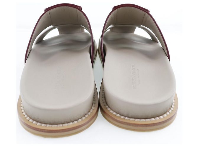 Sandali in pelle Bottega Veneta 565643 Marrone - vista 7