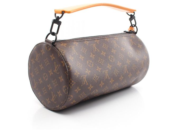 Borsa Soft Polochon MM M46691 di Louis Vuitton Marrone - vista 2