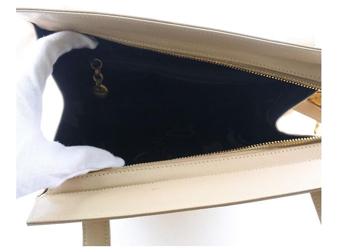 Borsa a Spalla Vara Salvatore Ferragamo Beige - vista 2