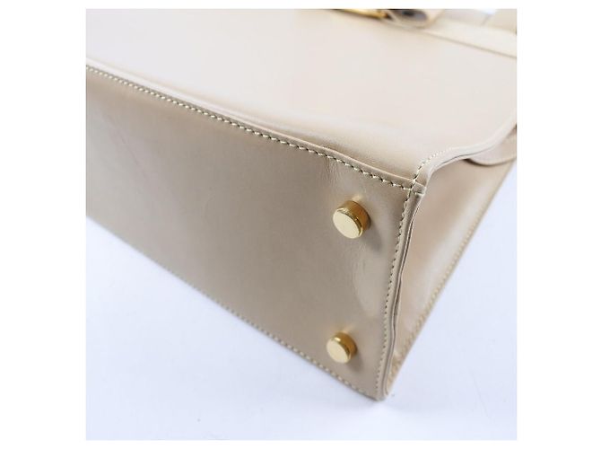 Borsa a Spalla Vara Salvatore Ferragamo Beige - vista 6