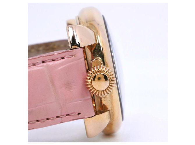 Autre Marque Gaga Milano MANUALE 40 Edelstahl Uhr Pink - Ansicht 6