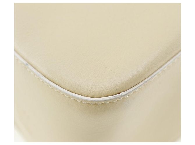 Sac à épaule en chaîne de veau Versace Beige - vue 4
