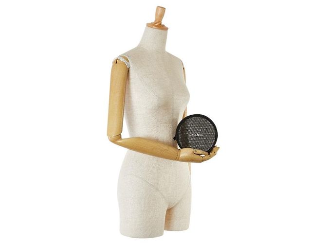 Vanity Bolso de nylon Chanel Coco Mark Negro - vista 8