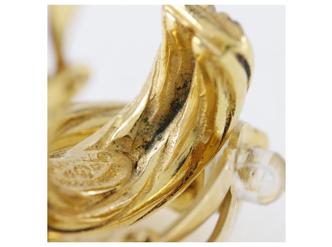 Chanel Coco Mark Earrings Earrings Golden - view 7