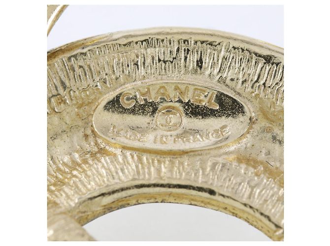 Spilla Chanel Coco Mark Placcata Oro D'oro - vista 8
