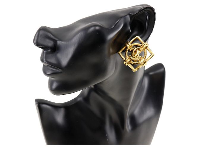 Orecchini placcati in oro Chanel D'oro - vista 2
