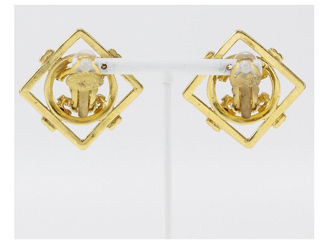 Orecchini placcati in oro Chanel D'oro - vista 3