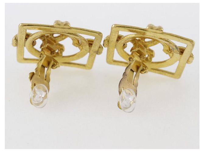 Orecchini placcati in oro Chanel D'oro - vista 4