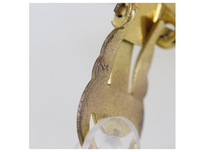 Orecchini placcati in oro Chanel D'oro - vista 5