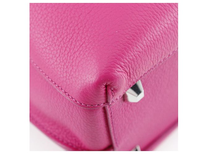 MCM Mira Borsa in Pelle 2WAY Borsa a Spalla Rosa - vista 4