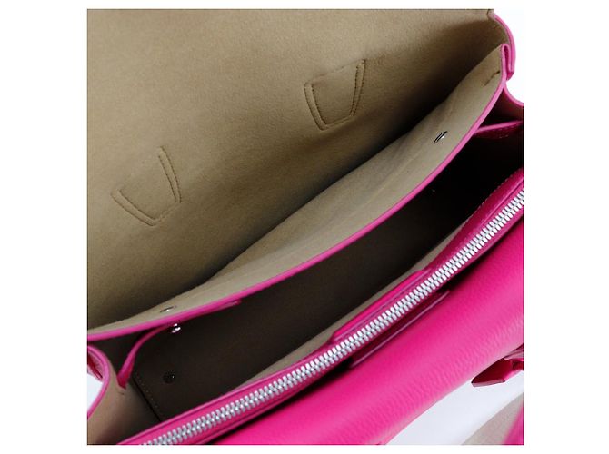 MCM Mira Borsa in Pelle 2WAY Borsa a Spalla Rosa - vista 6