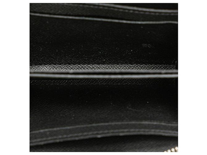 Portafoglio Zippy Damier Graphite Louis Vuitton N63076 Nero - vista 4