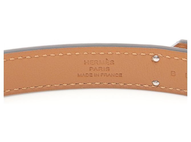 Hermès Hermes Kelly Belt Epsom Leather Blue - view 3