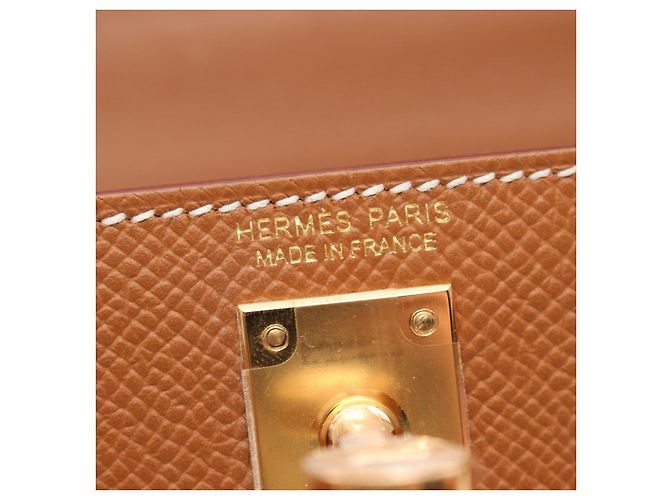 Hermès Hermes Mini Kelly 2 Handbag Brown - view 4