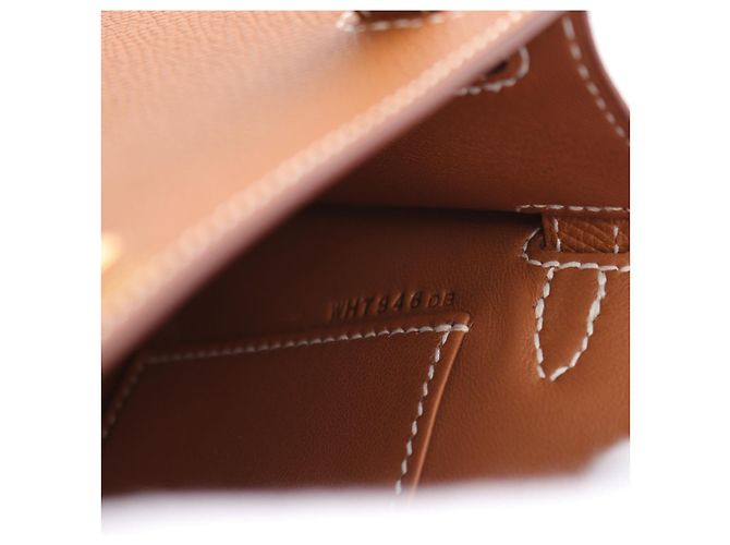 Hermès Hermes Mini Kelly 2 Handbag Brown - view 5