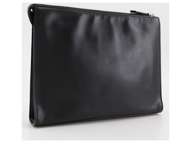 Borsa Clutch Fendi Bugs Monster 7VA433 Nero - vista 3