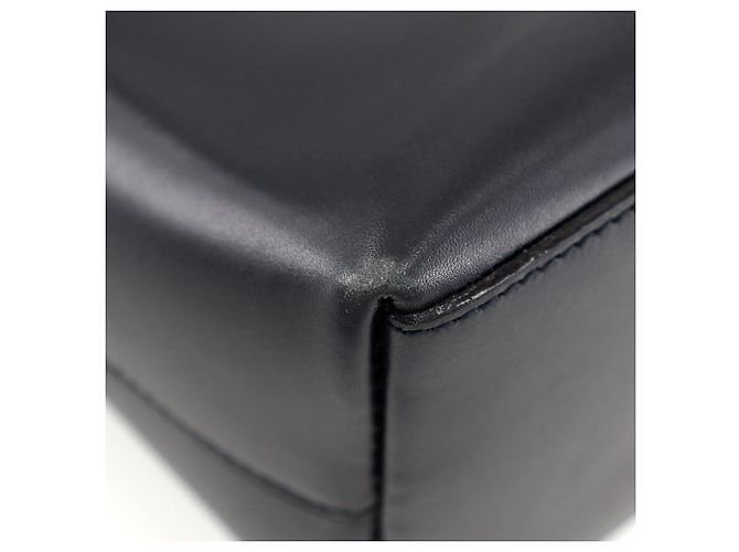 Borsa a spalla 2 in 1 in pelle Gucci Bamboo Nero - vista 4
