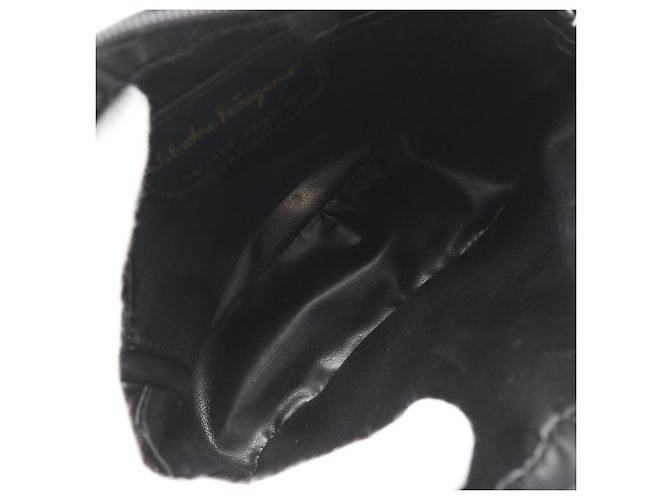 Borsa a spalla Vara di Salvatore Ferragamo nera Nero - vista 5