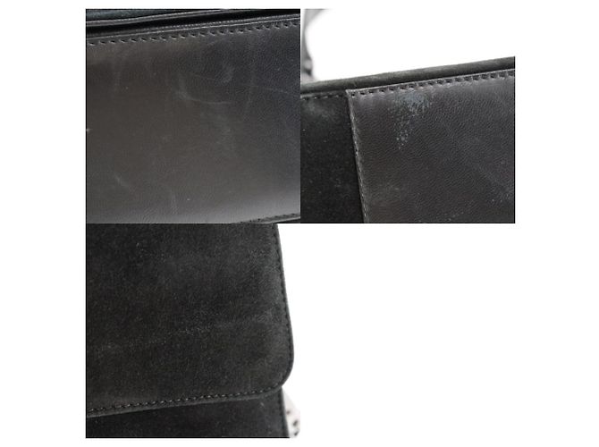 Borsa a spalla in suede Bally nera Nero - vista 7