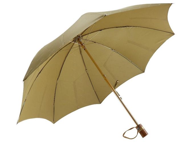 Ombrello pieghevole in nylon Dior D'oro - vista 3