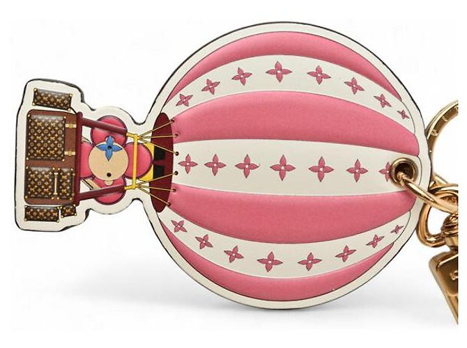 Porte-clés Louis Vuitton Vivienne M68654 Multicolore - vue 3