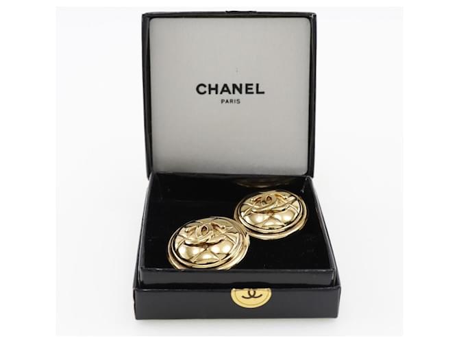 Orecchini Chanel Coco placcati in oro D'oro - vista 7