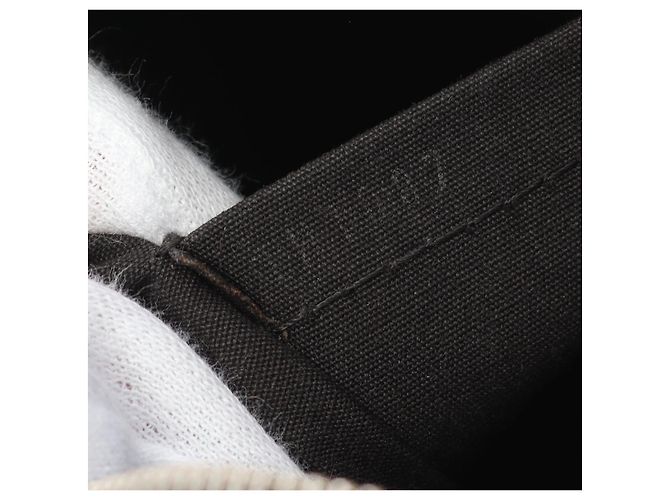 Sac à main en cuir noir Louis Vuitton Bowling Montaigne GM M59312 - vue 5