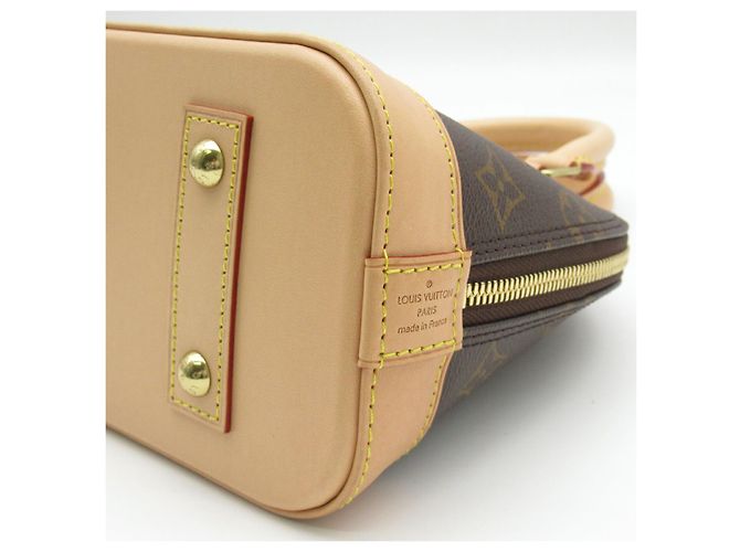 Louis Vuitton Alma BB 2way Shoulder Bag Brown M53152 - view 6