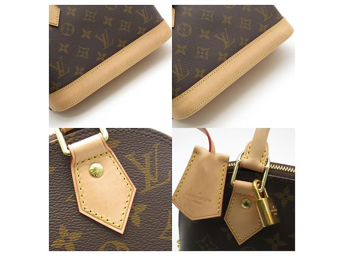 Louis Vuitton Alma BB 2way Shoulder Bag Brown M53152 - view 9