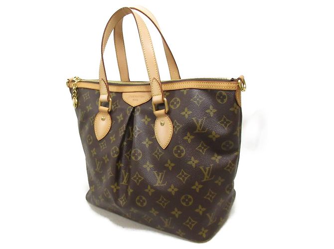 Louis Vuitton Palermo PM 2way Shoulder Bag M40145 Brown - view 3