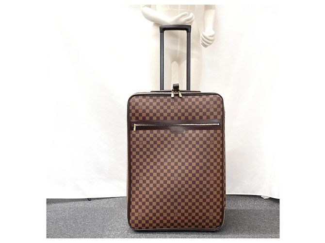 Bagaglio Louis Vuitton Damier Pegase 65 Marrone - vista 10