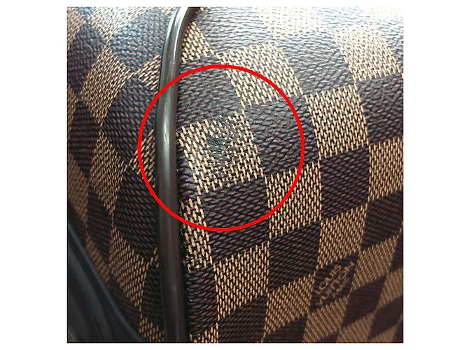 Bagaglio Louis Vuitton Damier Pegase 65 Marrone - vista 12
