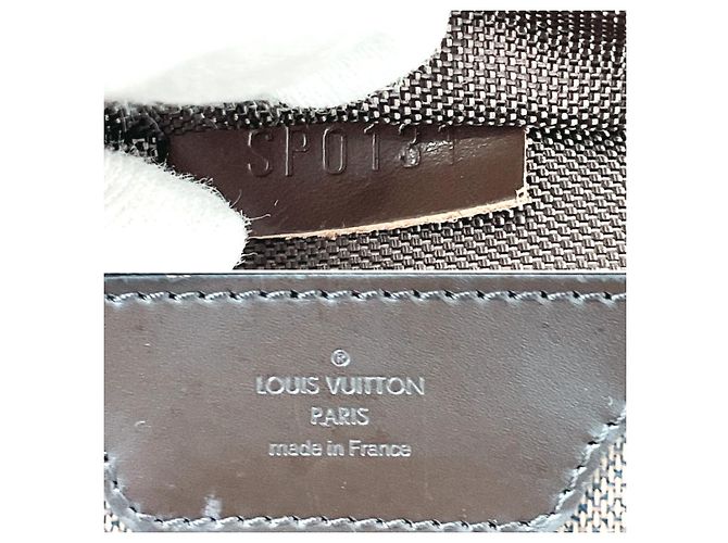 Bagaglio Louis Vuitton Damier Pegase 65 Marrone - vista 9
