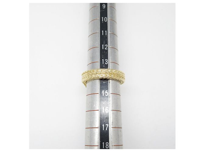 Ring Hermès Anillo Danae Chaine d'Ancre Hermes en oro amarillo K18 Dorado - vista 6
