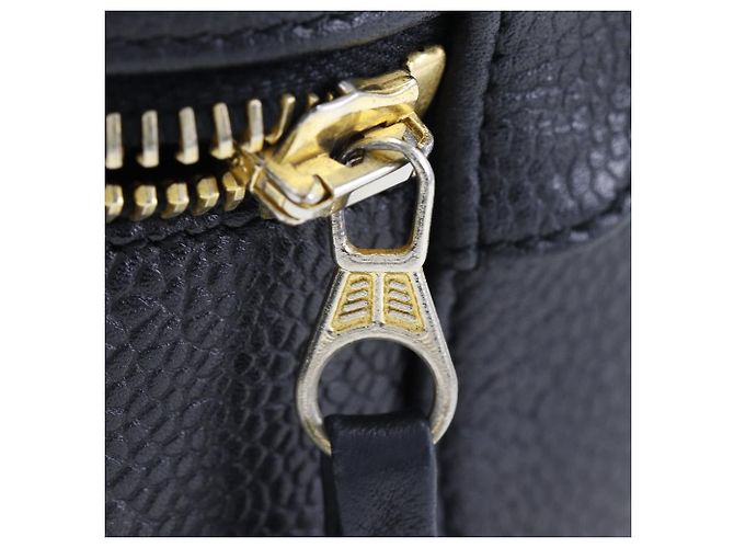 Borsa a mano Chanel Vanity in pelle di caviale Nero - vista 5