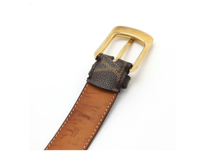 Ceinture Ellipse Monogram Louis Vuitton M6919W Doré - vue 4