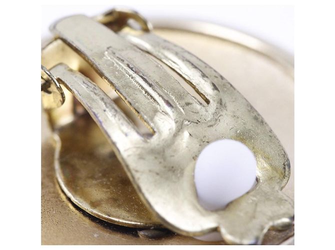 Hermès Orecchini a forma di corno placcati in oro Hermes D'oro - vista 6