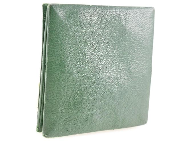Monedero de cuero Zulu de Hermès Verde - vista 3