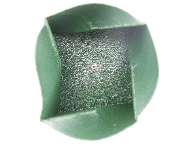 Monedero de cuero Zulu de Hermès Verde - vista 5