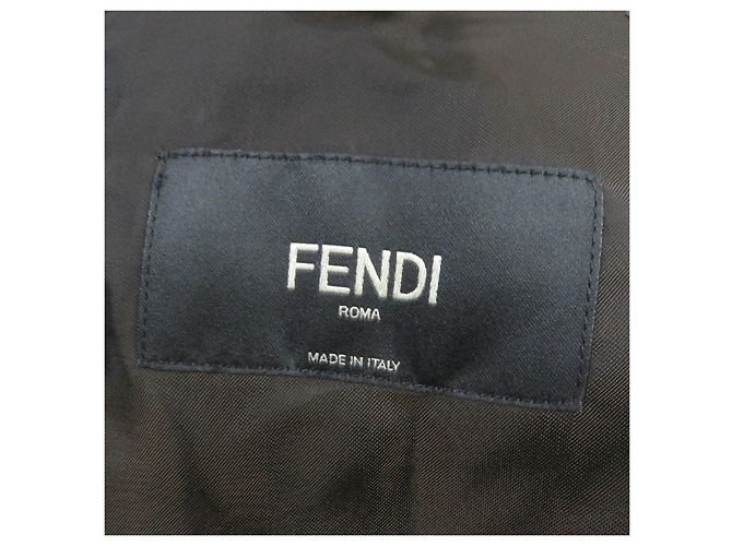 Traje Fendi FF Logo Estampado Zucca Marrón 44 Castaño - vista 9