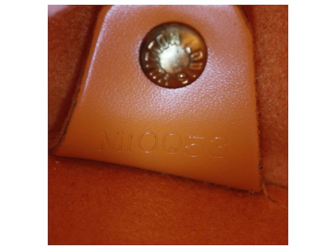 Borsa Soufflot Louis Vuitton in pelle Epi Arancione - vista 2