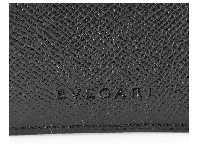 Bulgari Bvlgari Leather Notebook Cover Black - view 9